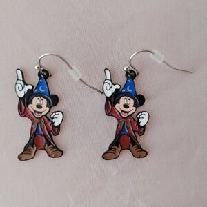 Sorcerer Mickey Earrings
